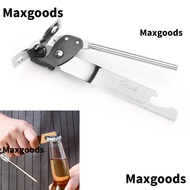 MAXGOODS Food Can Opener Durable Convenient Professional Manual Can Opener