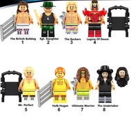 Wwf Wrestler Road Warriors Hulk Hogan Rockers Undertaker Minifigure Lego