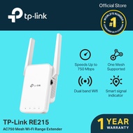 TP-Link RE215 AC750 One Mesh Wi-Fi Range Extender Dual Band Signal Booster