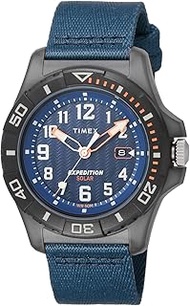 Expedition Free-dive Ocean Wristwatch, Ocean Plastic, Mineral Glass, Solar, Water Resistant to 5 ATM