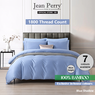 Jean Perry Salford Bamboo Plain Dyed 1800TC Tencel Quilt Cover Set I Tencel I Quilt Cover I Duvet Co