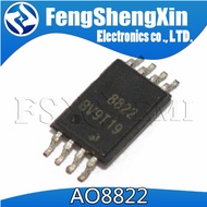 10pcs  AO8822 A08822 8822 TSSOP-8 20V Common-Drain Dual N-Channel Mosfet