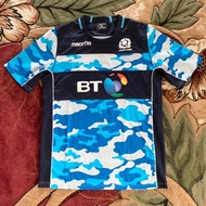 [4XL] Original Macron Scotland Rugby 2015 Training Camo Jersey/ Baju Jersi Ragbi Original