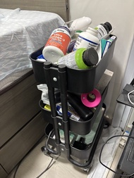 Ikea移動活動推車置物架