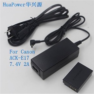 Suitable for Canon ACK-E17 7.4V2 Power Adapter Camera Camera Power DR-E17 Battery Box