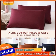 TEOBROS_ Cotton Sarung Bantal Cadar Pillow Case Sarung Bantal Cotton Ready Stock Malaysia Murah 48x7