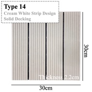 [ SG THEJOYLAND ] Long Decking Tile Rectangle Wooden Decking Tile for Indoor Outdoor Rest Room Garde