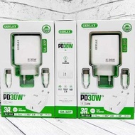 Charger GERLAX GA-32P 30W USB-C TO Type-C PD Power Adapter USB-C + Cable USB-C TO Type-C