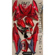 Y15ZR V1/V2 COVER SET EXCITER THAI RED 12021 HLD (NEW LOOK)