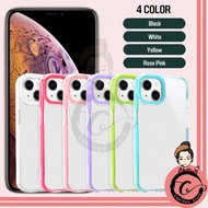 Ready Stock 3 in 1 Case Candy Color Border Shockproof Phone Case for Phone 14 14 Plus 14 Pro 14 Pro 