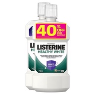 LISTERINE HEALTHY WHITE 2X750ML