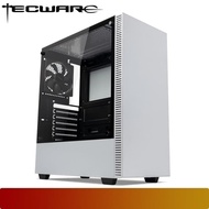 Tecware Nexus C White - Tempered Glass Middle Tower Gaming Case