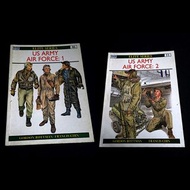 Osprey Military Elite Series US Army Air Force: 1 &amp; 2 軍事 模型 参考書 $120 for 2