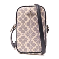 Kate Spade 塗層帆布Shoulder Bag銀扣肩背袋