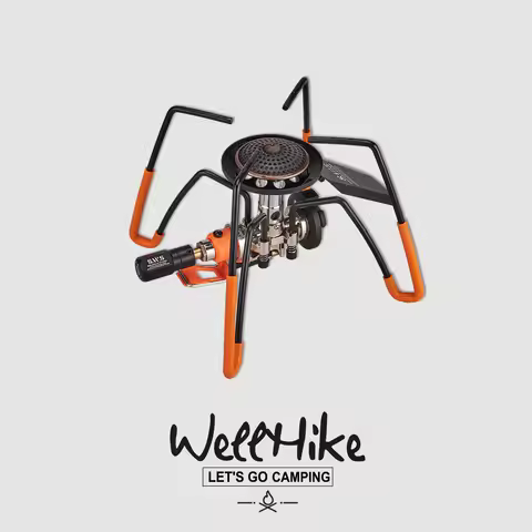 WELLHIKE Silicone Stove Feet Covers for SOTO ST-310/340 | Heat Resistant Non-Slip Spider Stove Leg P