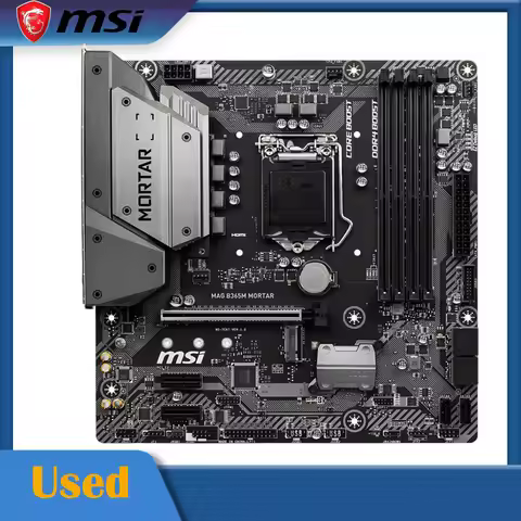MSI MAG B365M MORTAR LGA 1151 Intel B365 Micro ATX Motherboard