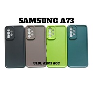 HP Matte Rose Case Samsung A73 Softcase Camera Protector