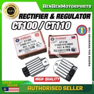 CT100 / CT110 RECTIFIER REGULATOR NO CUT OFF KALAU KATAP KATAB 100% ORIGINAL TOBAKI CT 100 110