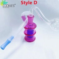 4 Colors Water Glass Ware Pipe Water Pipe Mini with Pipe and Bowl Glass Pipes