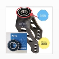 WHEELSPORTS Bearing 6001-2RS Wheel Fork Bearing