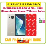 Toughened flexible phone screen protector for Sharp Aquos Sense7/ Sense 7plus