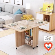 Smart Foldable Movable Dining Table with Chairs Stools  Study Table Indoor Outdoor Portable Table wall table Furniture