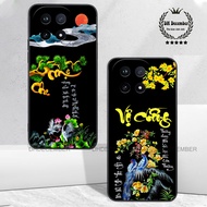 Case for Vivo IQ00 15 printed with the words wealth, fortune, and peace of mind, SUPER BEAUTIFUL
