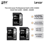 BH Asia - Lexar Professional 1667x UHS-II SDXC Memory Card 64GB/ 128GB/ 256GB V60 - Reading Speed 25
