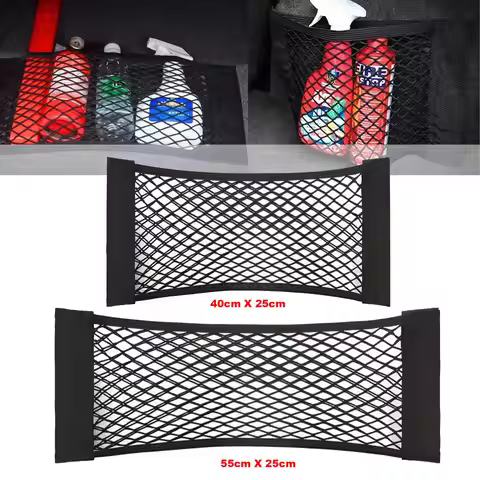 Car Organizer Trunk Net Cargo Luggage Storage Mesh for Audi A1 A3 A4 B6 B8 B9 A3 A5 A6 A7 A8 Q2 Q7 Q