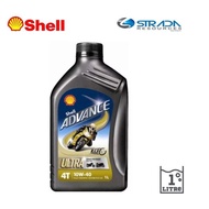 [Ready.Stock] Shell Advance Ultra 4T 10w-40 1L