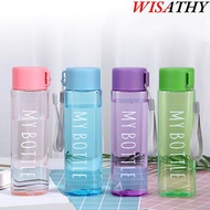 500ml Water Bottle Plastic Men Women Portable Drinking Bottle