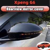 Car Rearview Mirror Cover bodykit For xpeng g6 2024-2025 Bright/Matte Carbon Fiber Decorative Shell 