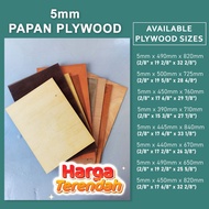 5mm Ply Wood DIY Plywood Sheet Wooden Plywood Board Shelf Papan Plywood Lapis Timber Papan Kayu Pera