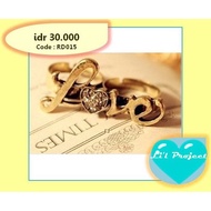 Ring - LOVE ring - 2-hole ring - fashion ring - accessories - imported ring