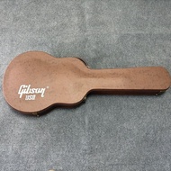 ES-335 Jazz Electric Guitar Case, Brown with Drumhead Design, Thickened Lining, with Lock