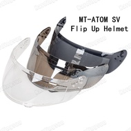 Motorcycle Helmet Visor Lens For MT Helmet ATOM SV MT-V-16 Flip Up Shield Lens