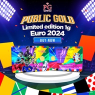 Public Gold Bullion Bar PG 1g Limited Edition (Au 999.9) 24K - Euro 2024