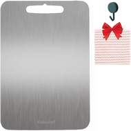 Katuchef Titanium Chopping Board, Pure Titanium Cutting Board for Kitchen, Double-Sided Durable-Frie