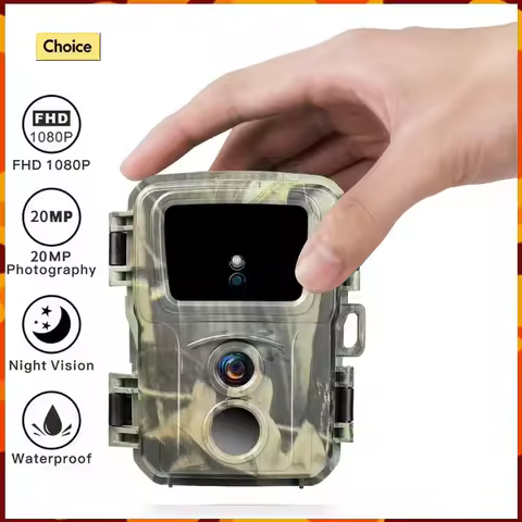 Mini600 No Screen No Buttons Mini Trail Hunting Camera 20MP 1080P Wildlife Forest Animal Cam Photo T