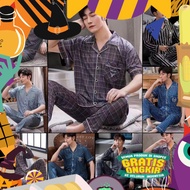 Men's pajamas imported adult men's pajamas/ Trendy new hits