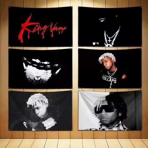 Ken Carson Rapper Flag Polyester Digital Printing Banner 4 Sizes for Garage Wall Art Out Door Decora