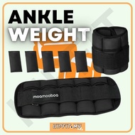 Adjustable Ankle Weights Wrist Sandbag Fitness Running Training Weighted Straps 0.5-2.5kg Ankle Weig