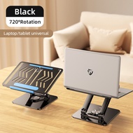 RTAKO 360°  2-LEVEL 3D ROTATING Laptop Stand for Dormitory Office Portable Vertical Desktop Height A