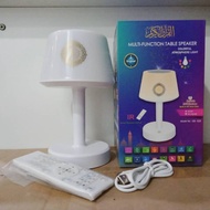 Quran Islamic Digital Bluetooth Remote Control 8GB Plastic Mushroom Table Touch Lamp Al Quran Speake