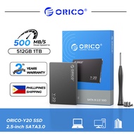 ORICO SATA SSD 2.5 inches 512GB 1TB SATA3.0 Solid State Hard Drive for Laptop Desktop (Y20)