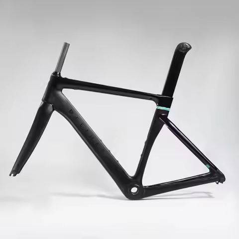 delihea FORE-Aero Road Bike Frame,Lightweight Road Bike,Carbon Fiber T800,700C