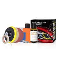 [Ship in 24h] Car Headlight Restoration Kit  Headlamp Lens Restore Oxidation Yellow Scratch Repair L