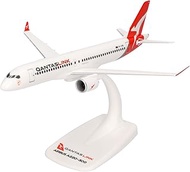 Herpa Snap-Fit QantasLink Airbus A220-300 1:200 Scale Miniature Collectible Model with Base Plastic