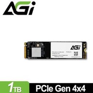 現貨破盤AGI  亞奇雷  AI818   1TB(無散熱片)  M . 2   PCIe   4 . 0   SSD
