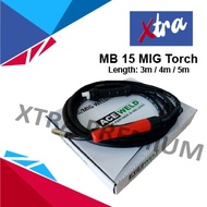 Ace Weld MB15 MIG Torch (Euro Connection) / FULL SET